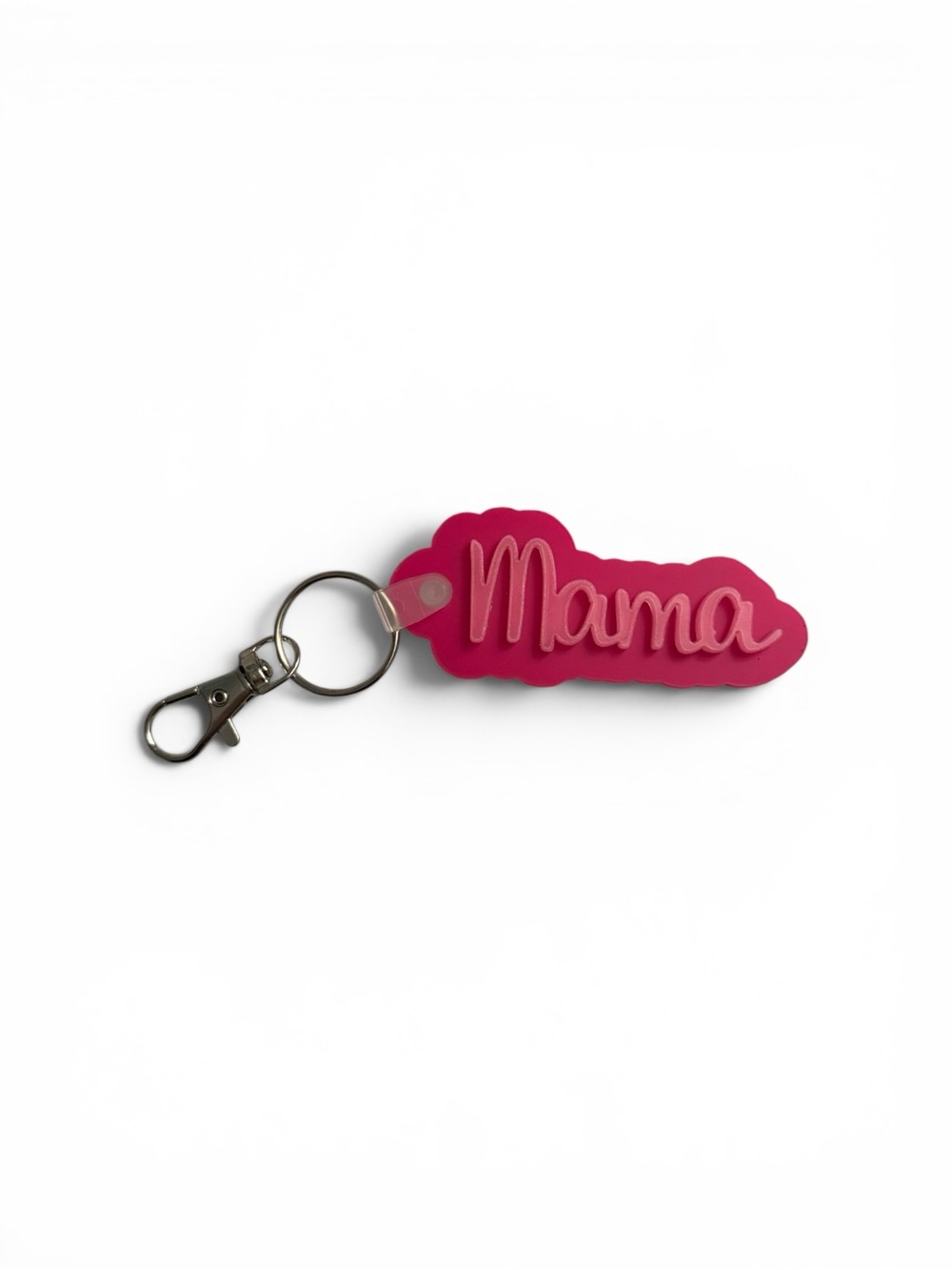 Mama Pink Keychain